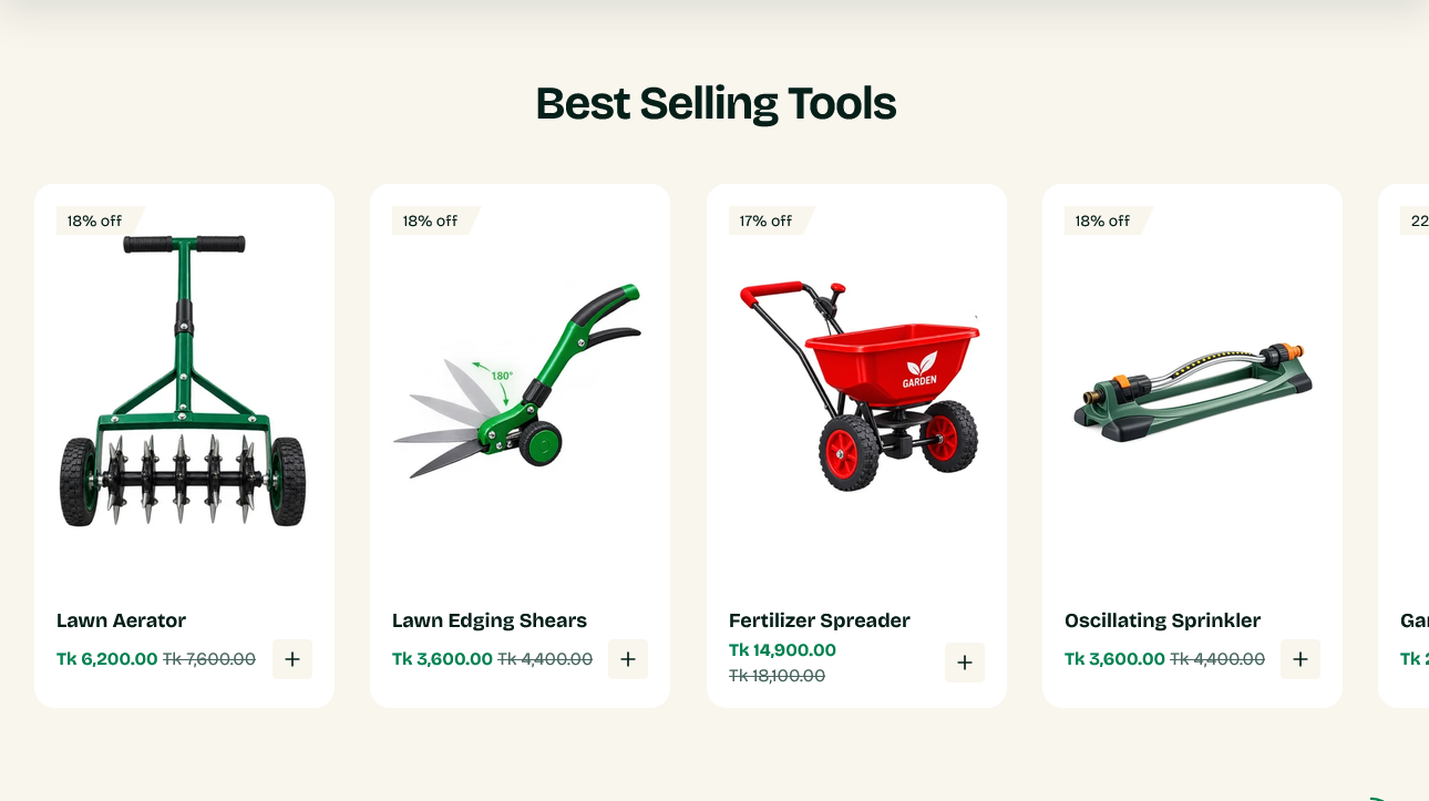 Best selling products
