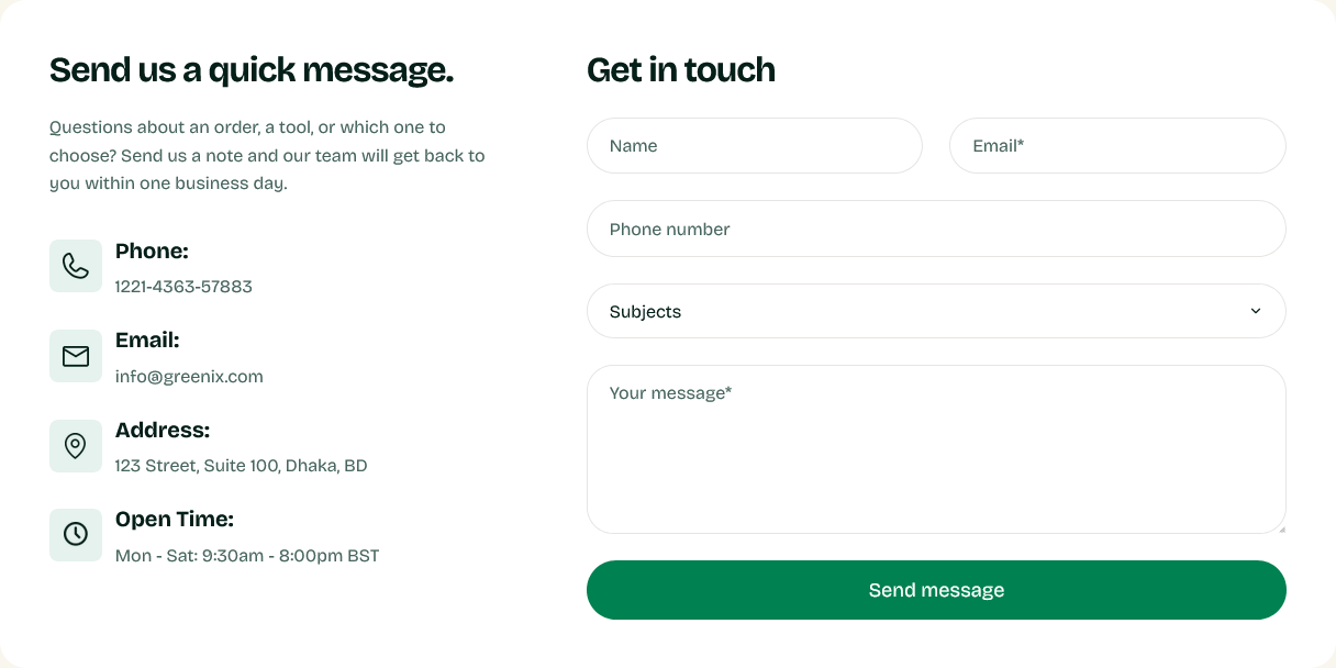 Contact