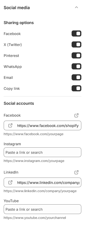 Social media